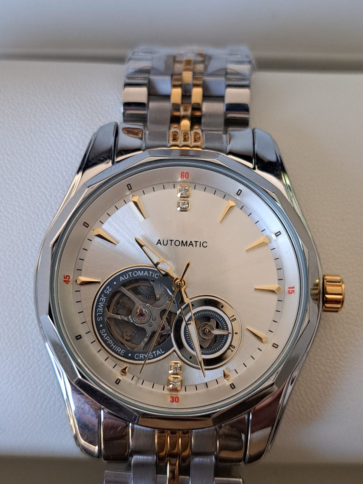 HWM Brand Watch Sapphire Glass Automatic