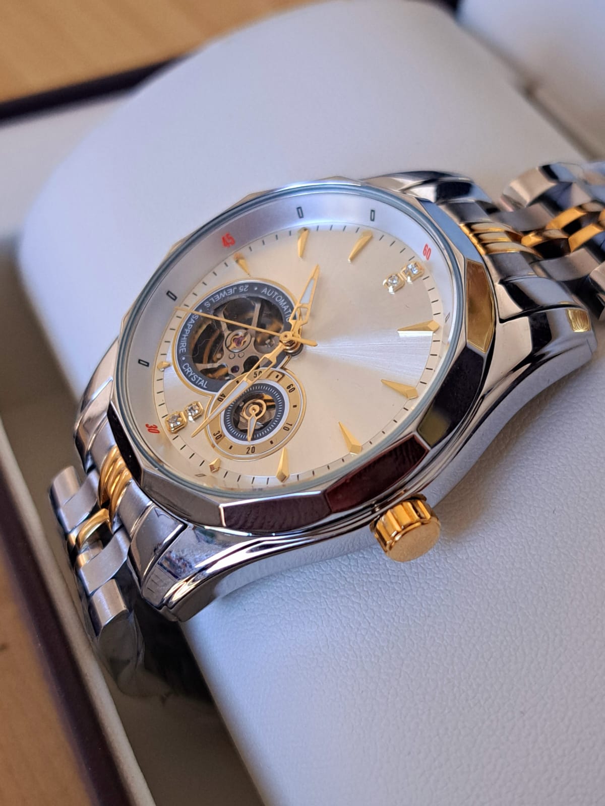 HWM Brand Watch Sapphire Glass Automatic