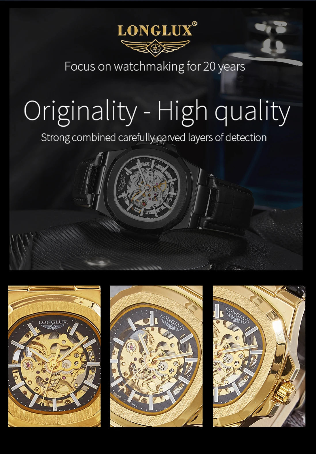 Mechanical wristwatch Model Number: 8057P