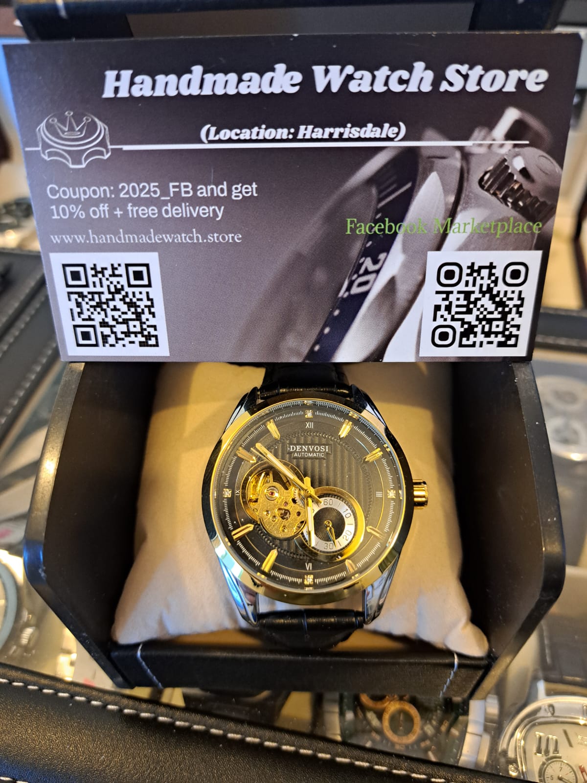 Handmade Watch AU1 Mechanical Watch